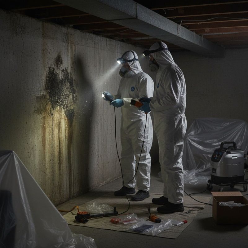 Black Mold Removal detail